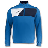Sweat Joma Crew II bleu royal, réf. 100612.703 – vue de face