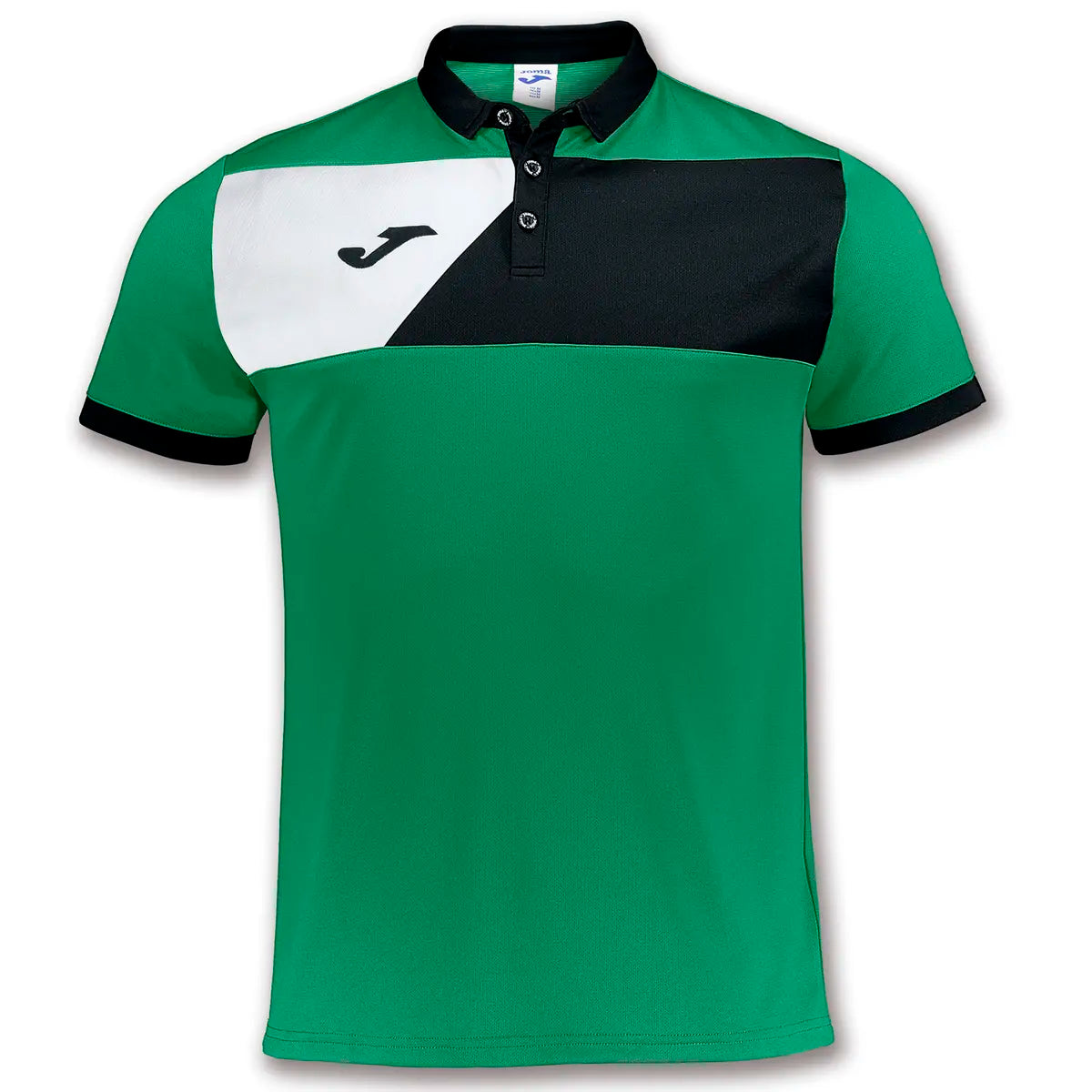 Polo Joma Crew II vert/noir