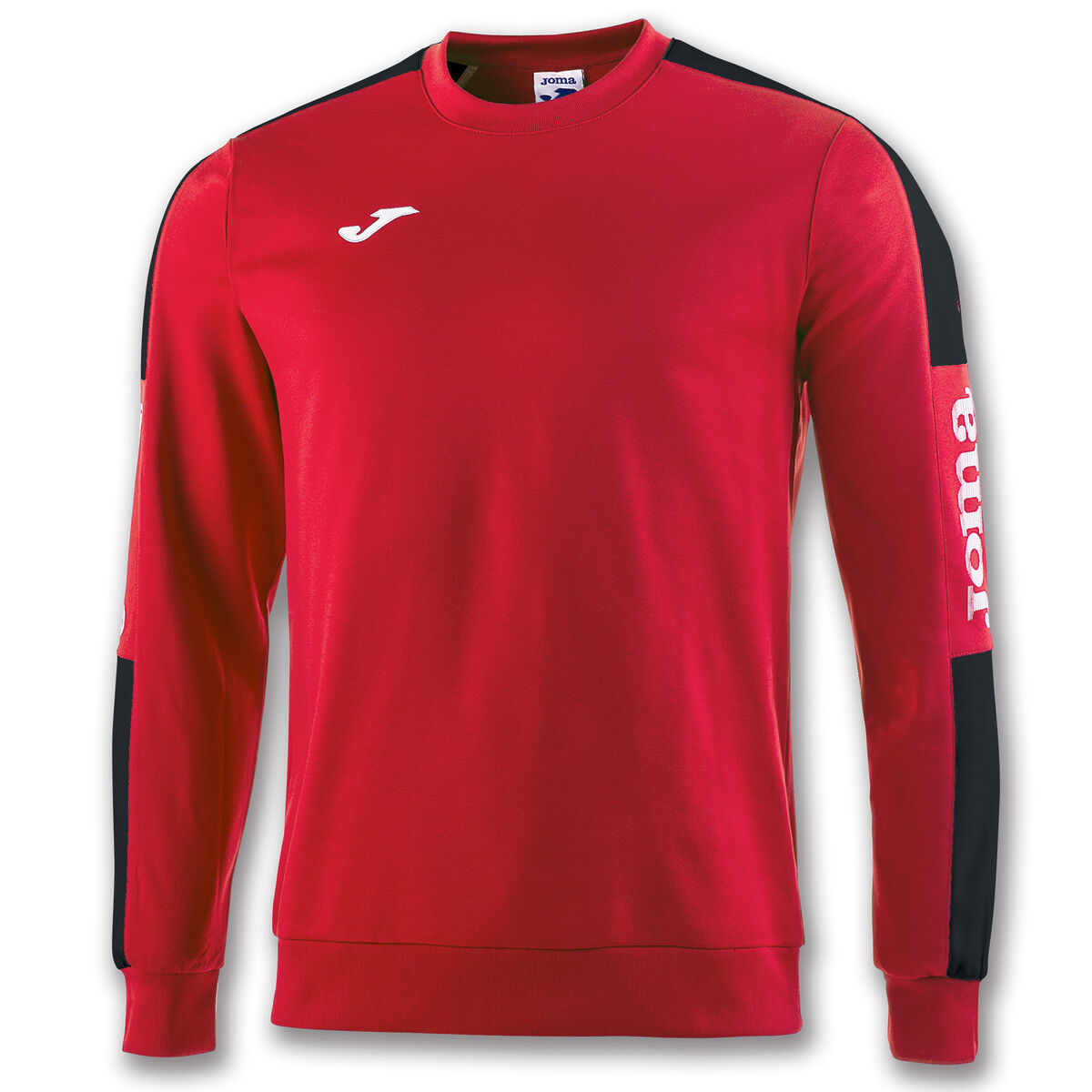 Sweat Joma Champion IV rouge/noir, réf. 100801.601 – vue de face