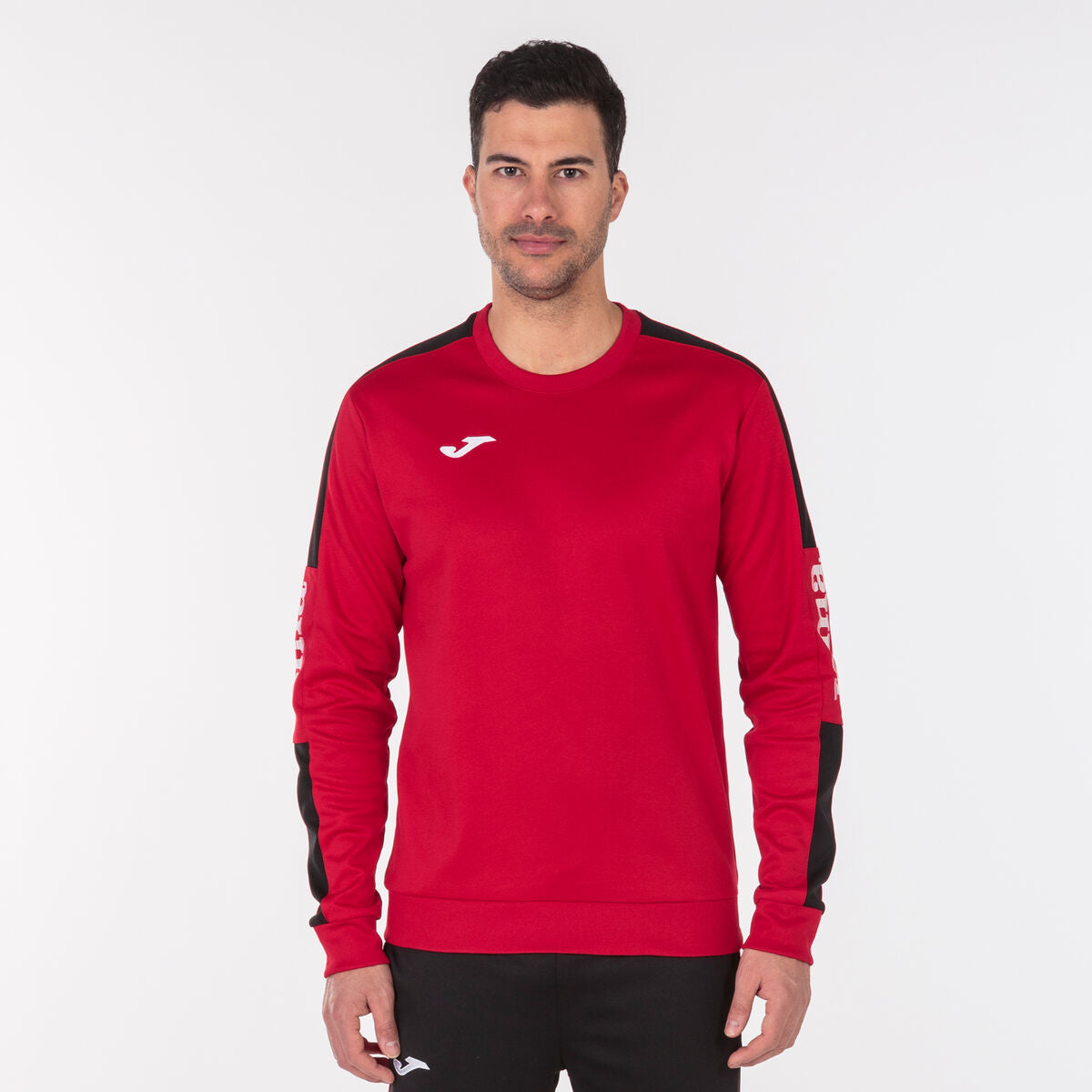 Sweat Joma Champion IV rouge/noir, réf. 100801.601 – deuxième vue
