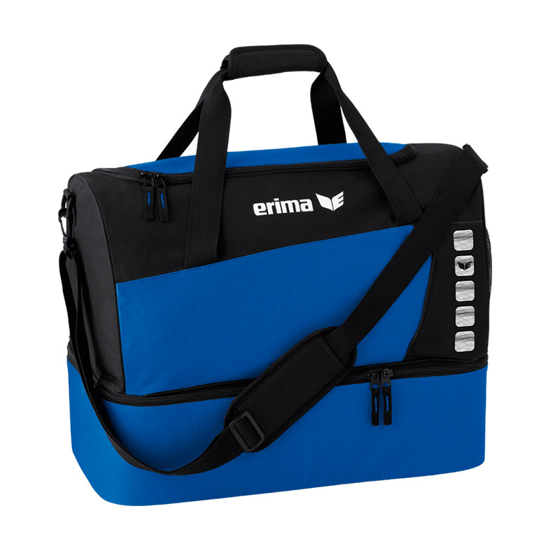 Sac de sport Erima Club 5 avec compartiment inférieur new royal/noir