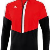 Haut d’entraînement Erima Squad rouge/noir/blanc – vue de face