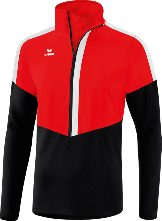 Haut d’entraînement Erima Squad rouge/noir/blanc – vue de face