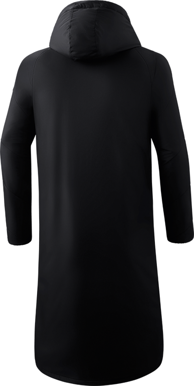 Manteau de stade Erima Team noir – vue de dos