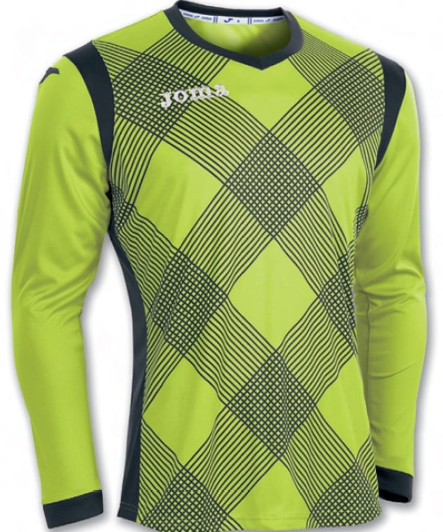 Maillot de gardien Joma Derby vert fluo/noir – manches longues