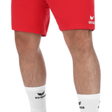 Short Erima Rio 2.0 rouge – porté
