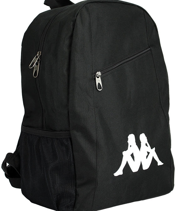 Sac à dos Kappa Velia noir – vue de face