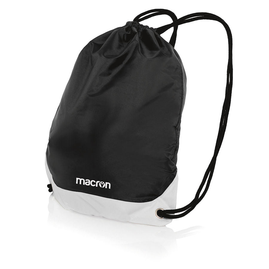 Sac à cordons Macron Campus noir/blanc