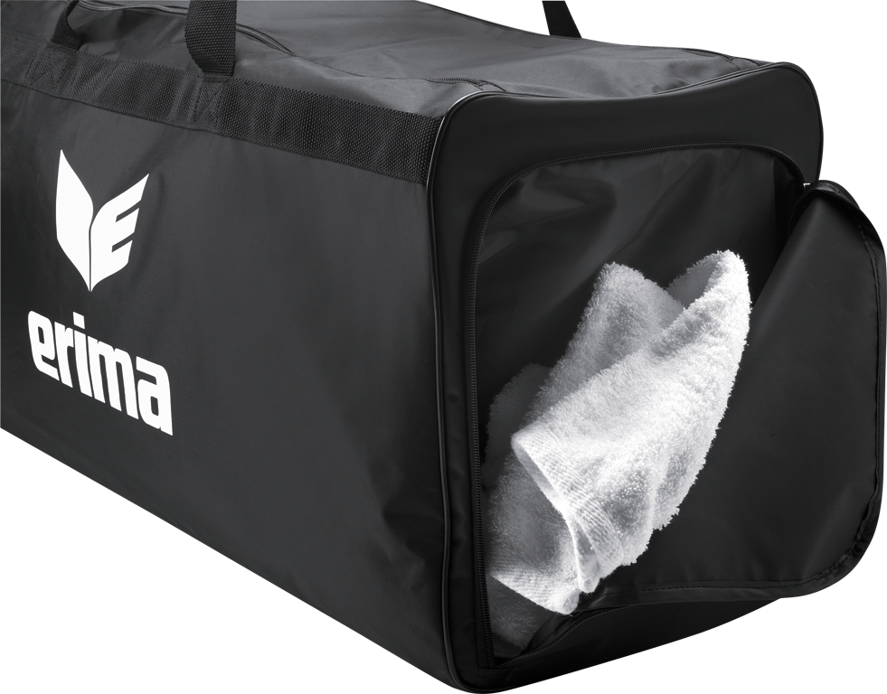 Sac à maillots Erima noir – vue de côté