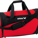 Sac de sport Erima Club 5 rouge/noir – vue de face