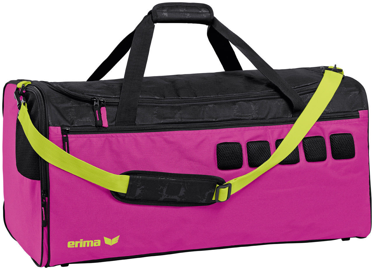 Sac de sport Erima Graffic 5-C magenta/noir – vue de face