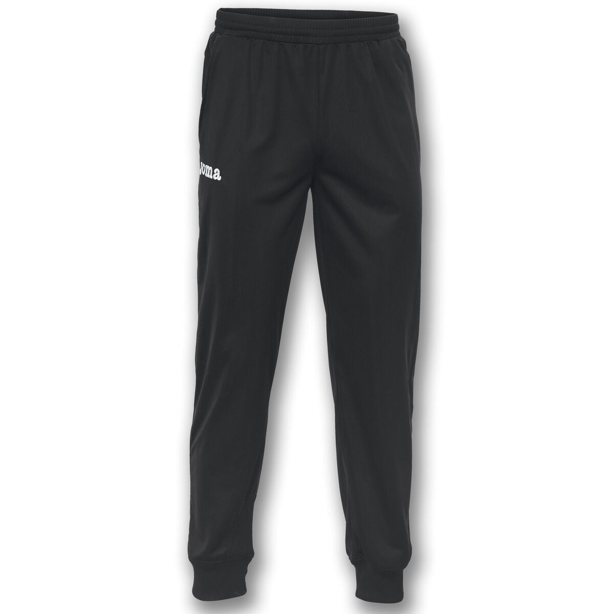 Pantalon d’entraînement Joma Champion II noir, réf. 8006P13.10 – vue de face