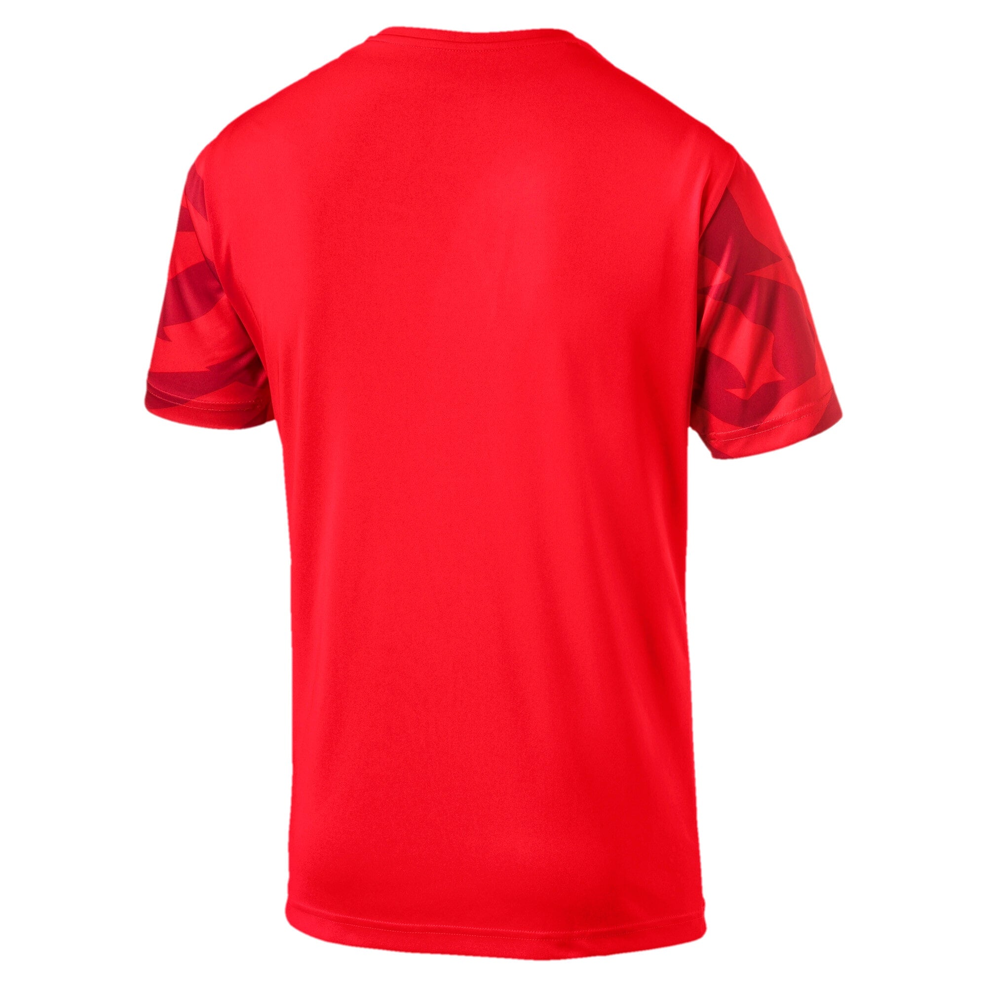 Maillot Puma CUP Jersey Core rouge et blanc – vue de dos