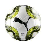 Ballon de foot Puma FINAL 3 Tournament blanc, jaune citron et noir, taille 4 (082904-01)