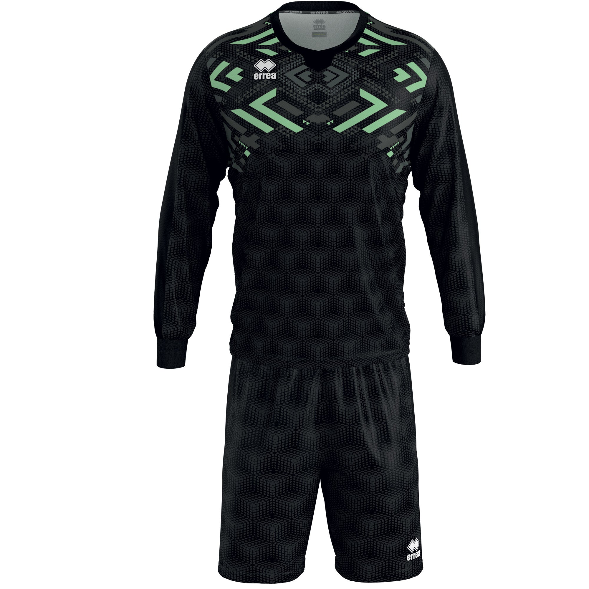 Ensemble de gardien Erreà Acris noir/vert menthe