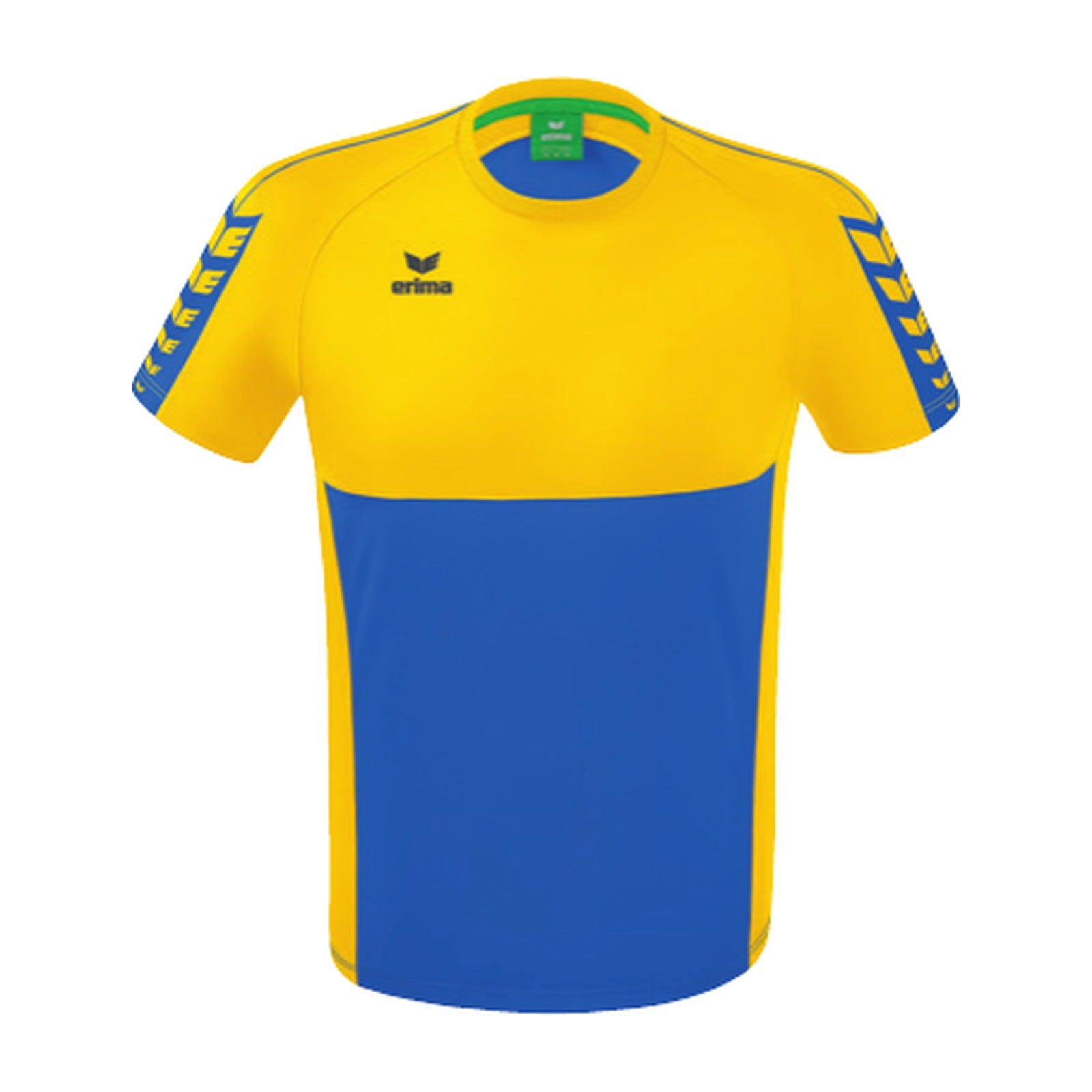 T-shirt fonctionnel Erima Six Wings royal/jaune