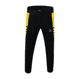 Pantalon d'entraînement Erima Six Wings noir/jaune
