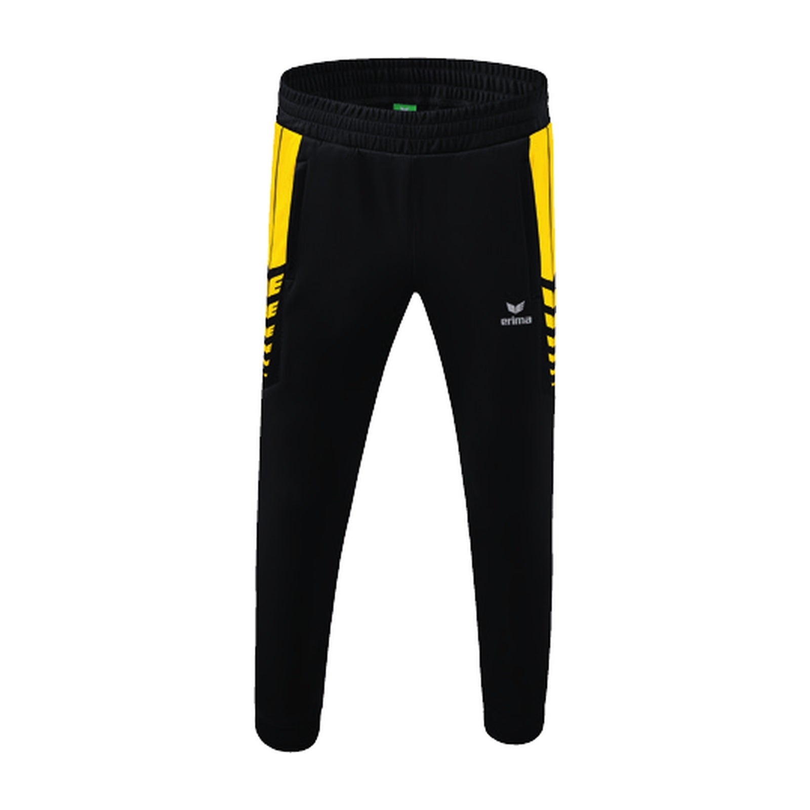 Pantalon d'entraînement Erima Six Wings noir/jaune