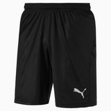 Short de foot Puma LIGA Core noir et blanc