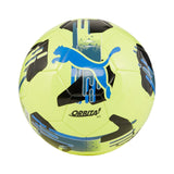 Ballon de foot Puma Orbita 6 MS jaune, bleu et noir, taille 5 (084335-08)