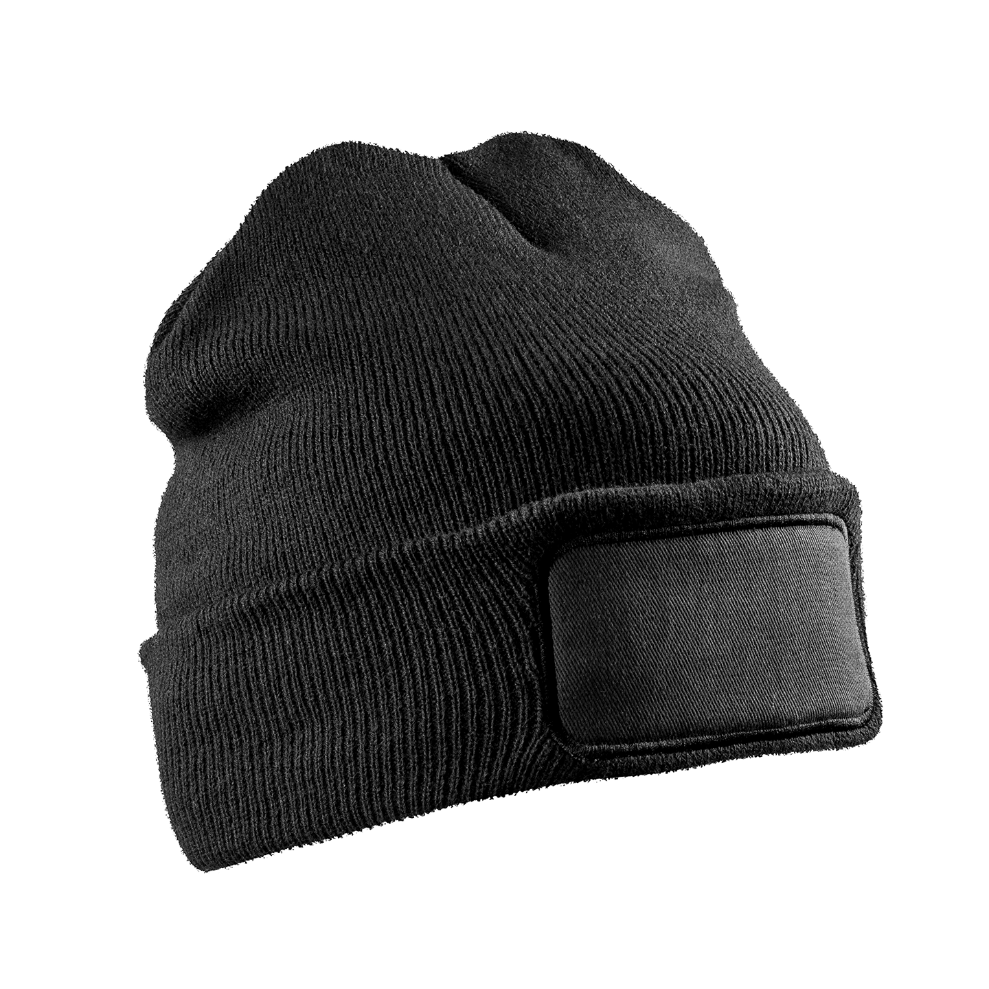 Bonnet double maille Result Genuine Recycled noir