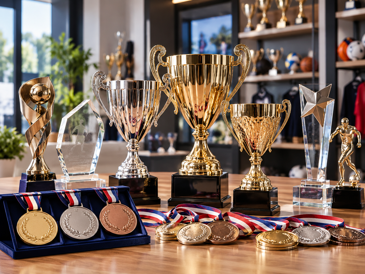 Coupes, médailles & trophées