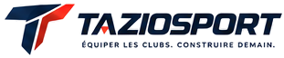 Logo TAZIOSPORT — Équiper les clubs. Construire demain.