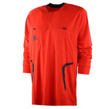 Maillot d’arbitre adidas Referee manches longues orange/gris – vue de face