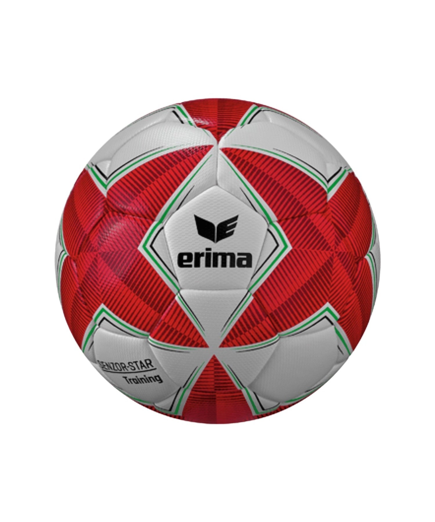 Ballon de foot Erima Senzor-Star Training rouge, taille 3 (7192503)