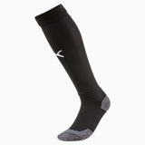 Puma TEAM LIGA 703438-03 noir/blanc – chaussettes de football, vue de profil