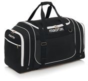 Sac de sport Macron Connection noir et blanc