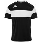 Maillot de foot Kappa Dareto noir et blanc