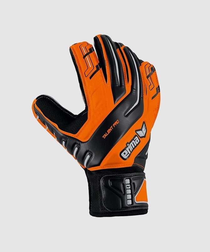 Gants de gardien Erima Talent Pro 722404 noir/orange fluo – dos du gant
