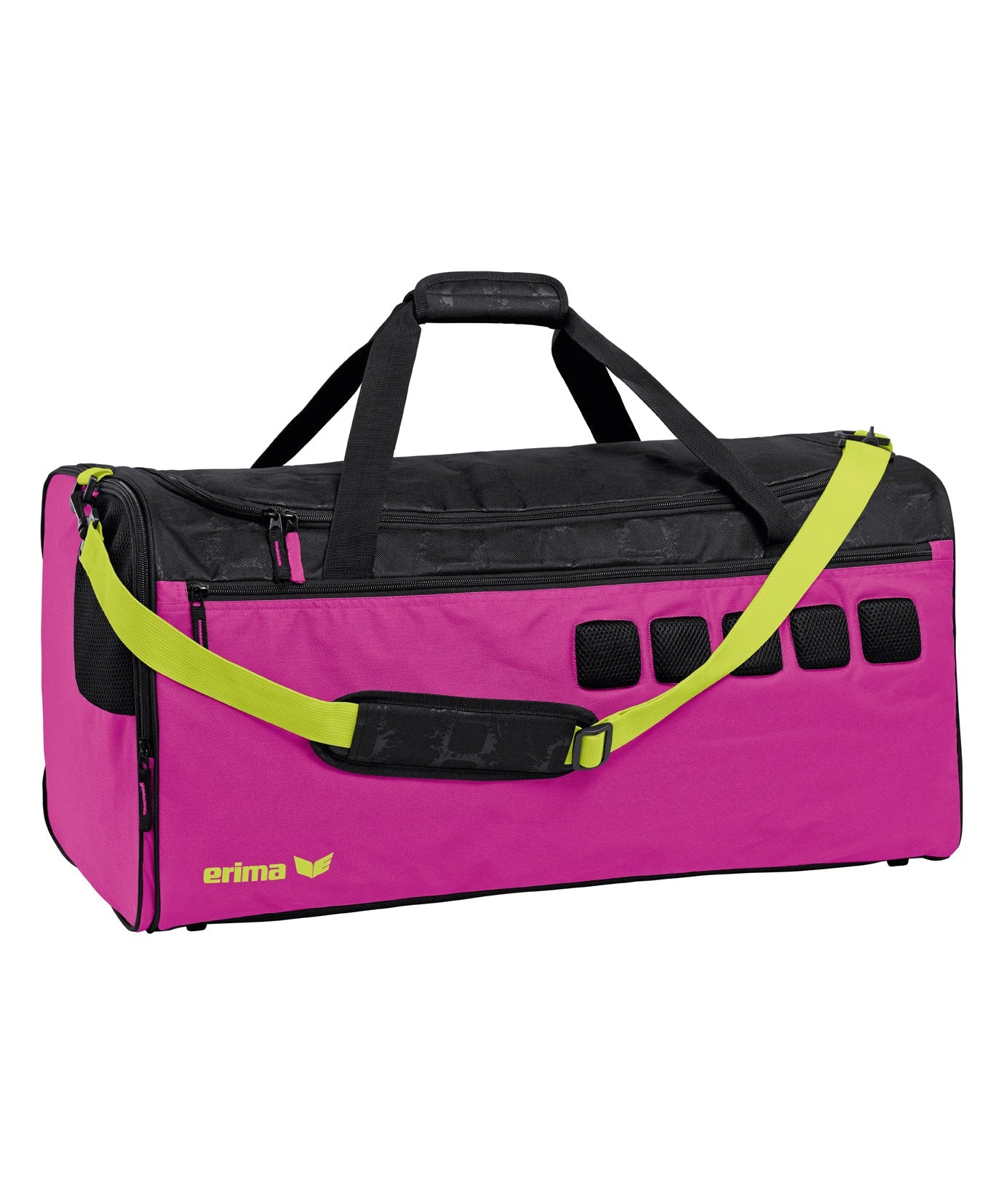 Sac de sport Erima Graffic 5-C magenta/noir – vue de face