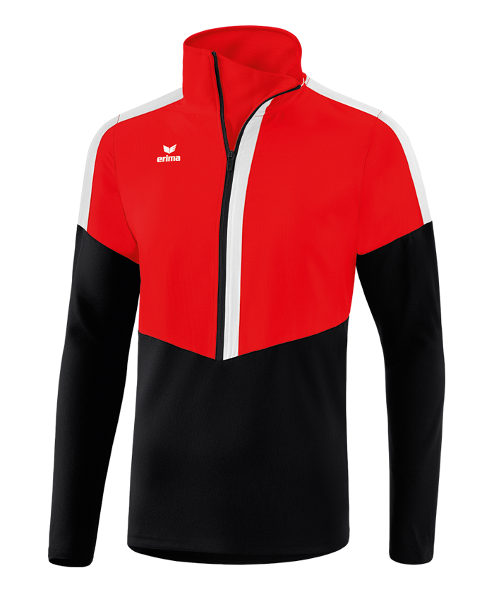 Haut d’entraînement Erima Squad rouge/noir/blanc – vue de face