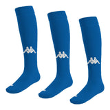 Chaussettes de foot Kappa Penao bleu royal/blanc