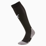 Chaussettes de foot Puma teamLIGA Core noir et blanc