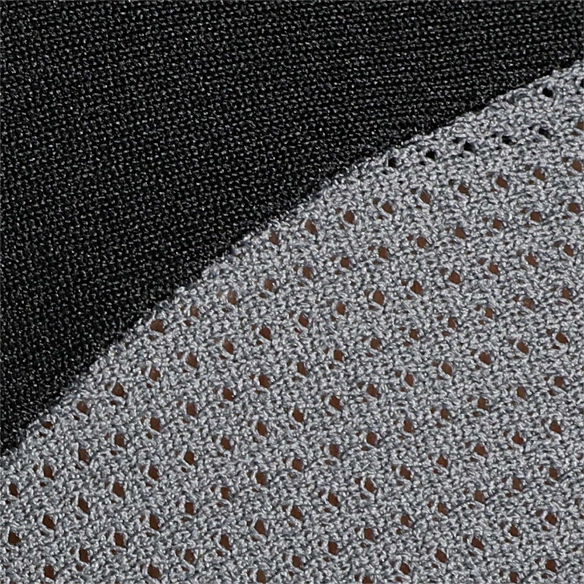 Maillot de gardien Puma teamPACER gris et noir – détail du tissu et de la maille